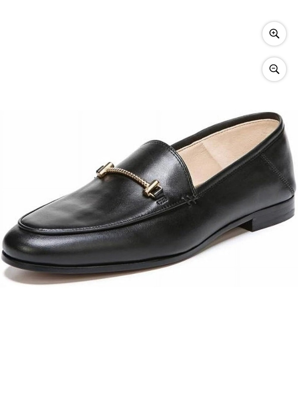 NWOT Sam Edelman Lior Black Leather Loafers | 6.5 - Picture 2 of 16